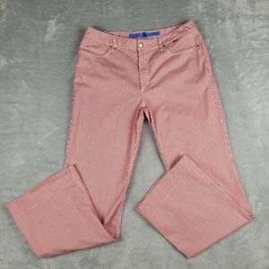 Escada Dusty Rose Straight Leg Pants
